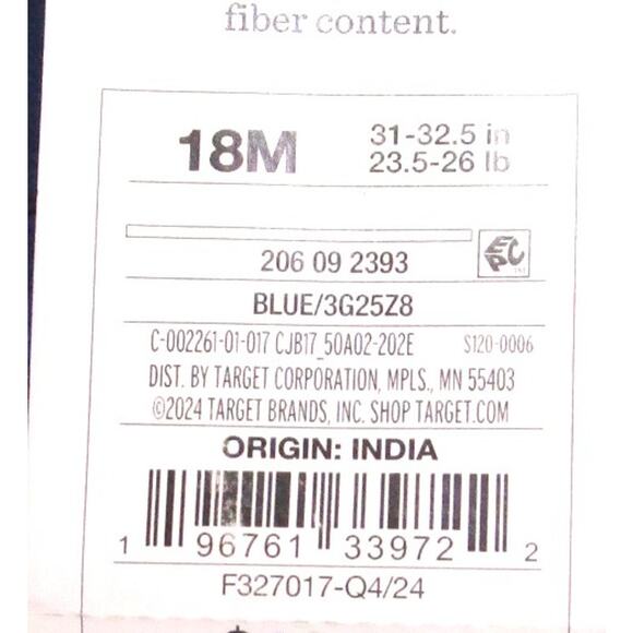 Cat & Jack Toddler Girl's Sweatshirt Size 18M Blue with Planets Stars Graphic - Picture 6 of 7